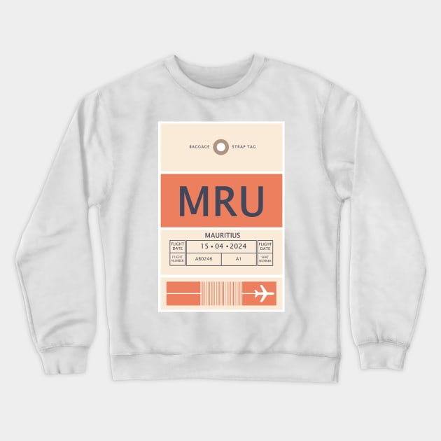 Mauritius Crewneck Sweatshirt by AmandaGJ9t3